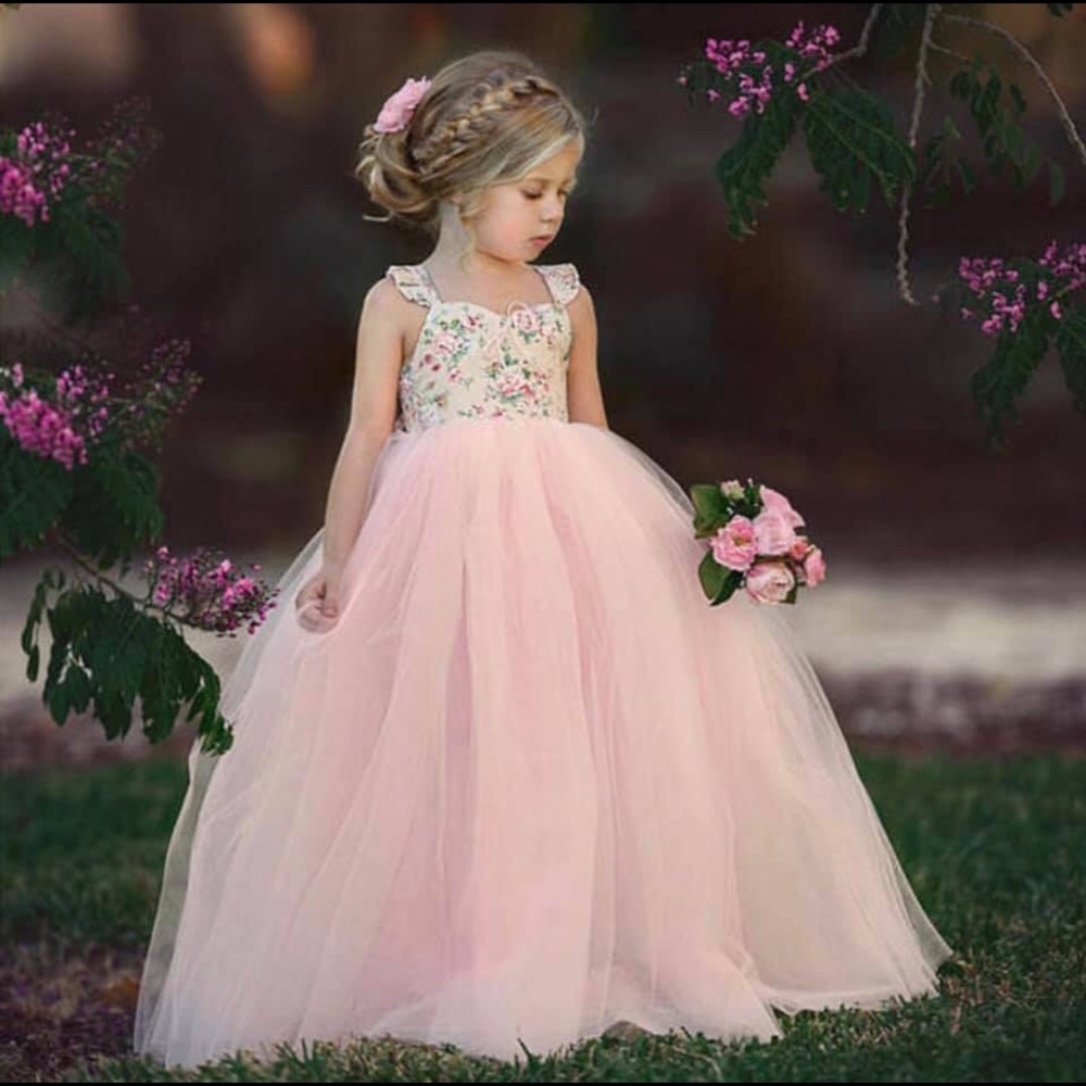 Floral Tulle Dress